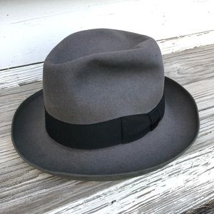 JUNIOR STETSON Vintage Grey Felt Hat